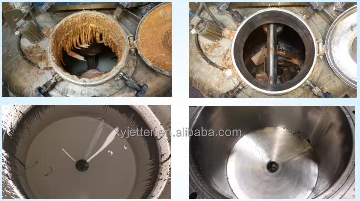 Customized Water Oil Tank Cleaning Machine , Automatic Inner Tank Cleaning Equipment