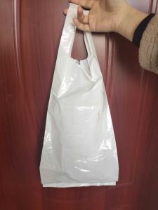 China Polylactic Acid Water Soluble Shopping Bags Biodegradable wholesale