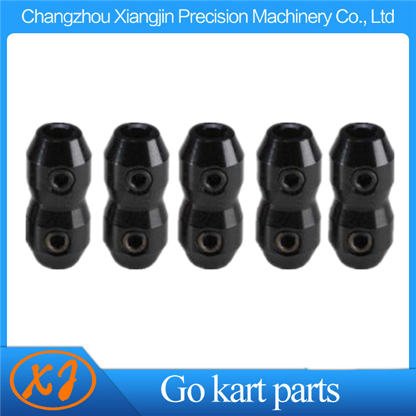 Adjustable Aluminium Anodised Go Kart Throttle Cable Clamp for Brake & Throttle OEM go kart spare parts