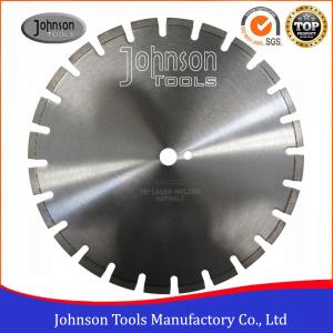 China 400mm Laser Welded Diamond Blades , Dry Wet Saw Blades For Highway / Road Works wholesale