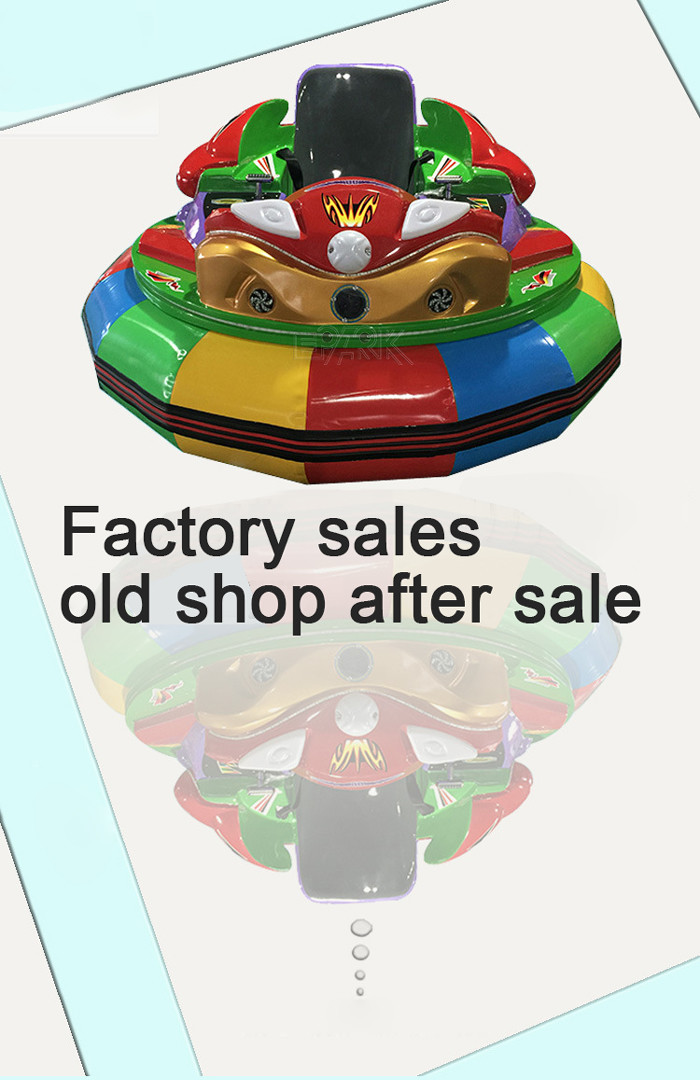 360 Degree Rotation Inflatable Bumper Cars Kids Game Machine Coin Operated
