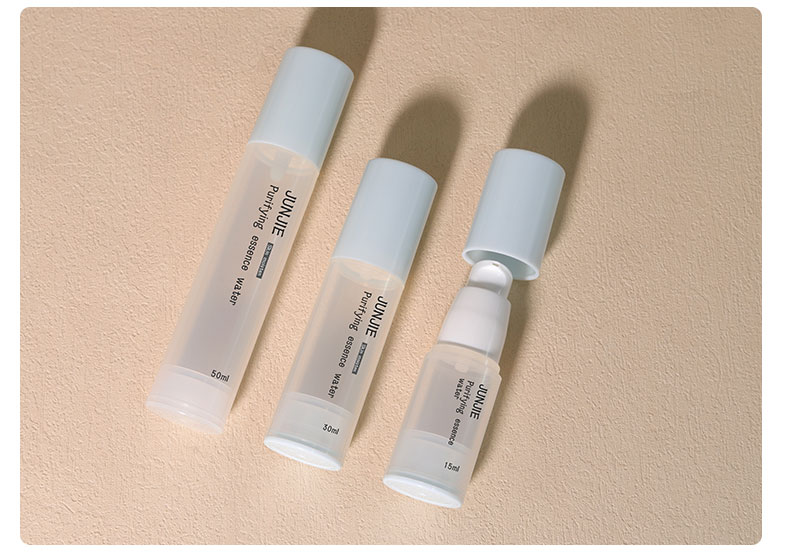Green PP Plastic Bottle 15ml 30ml 50ml Airless Bottle Cosmetic Packaging For Recyclable Cosmetic Bottles