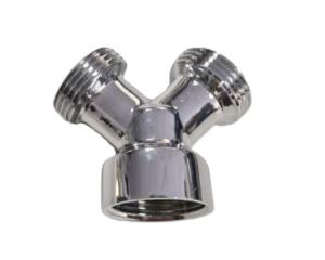 China 3/4 Inch Lead Free Brass Y Valve With Nickel Plating wholesale