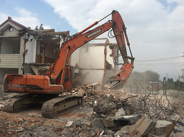 BEIYI hydraulic shear excavator pulverizer HC series demolition tool mechiainal concrete demolition pulverizer