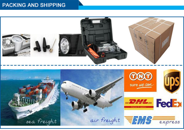 300W Car Tyre Inflator Pump , Portable Air Compressor Mini Tyre Inflator