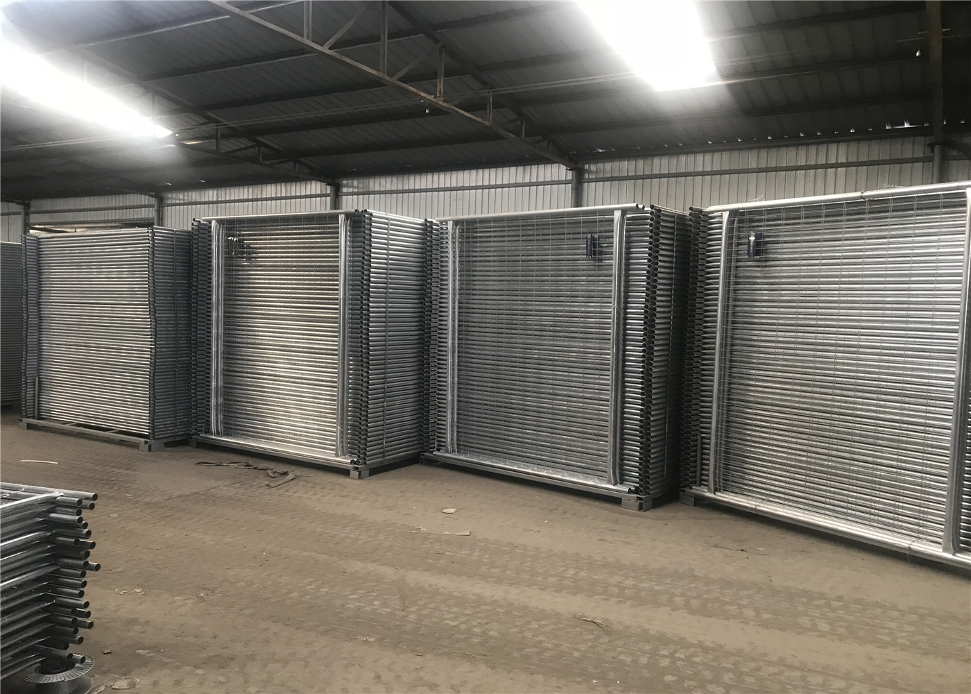 Hot dipped Galvanized Temporary Fence