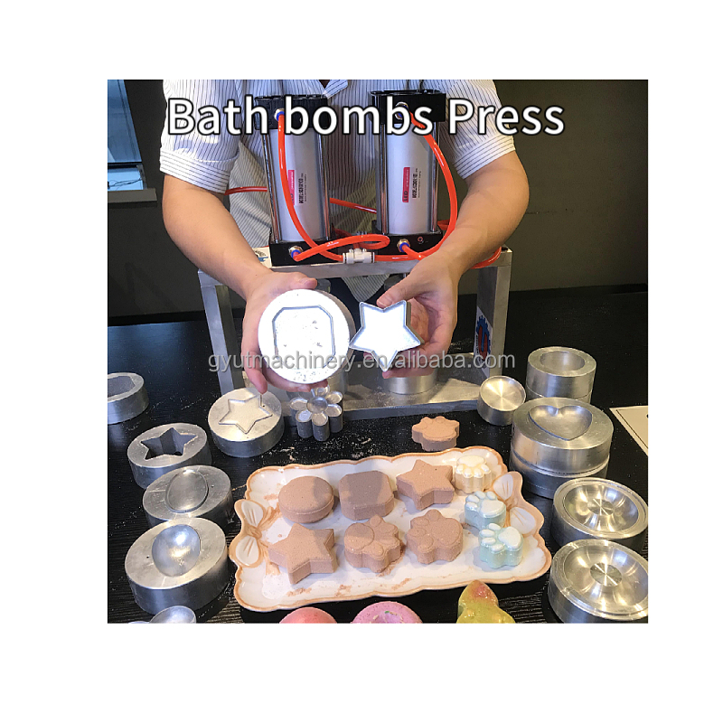 Printing Shops Bath Bomb Press Shampoo Bar Maker with Multi mold and Customer's Logo