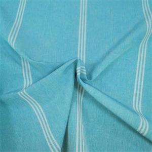 China 170gsm Cationic Polyester Plain Weave Stripe Poly Brush Spandex wholesale