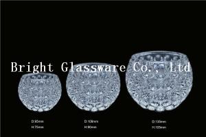 China New Arrival High Quality Glass Candle Holder, Candle Container Sale wholesale