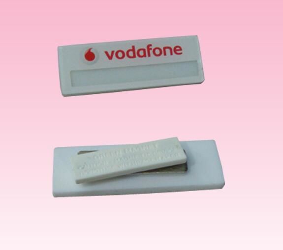 custom engraved name tags magnetic name tags with logo company id badges factory