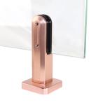 Simple Design Style Glass Clip Customized Aluminum Exterior Swimming Pool Glass