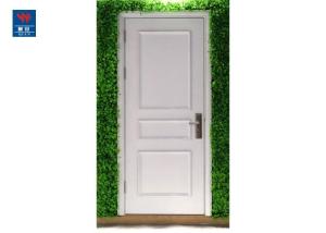 China Internal Hidden Single Garage Kitchen Solid Wood Barn Door wholesale