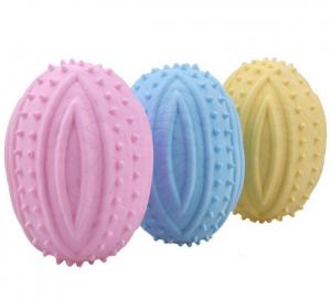 China Tooth Brush Rubber Plastic Chew Toys For Dogs Small Medium Large Breeds on sale