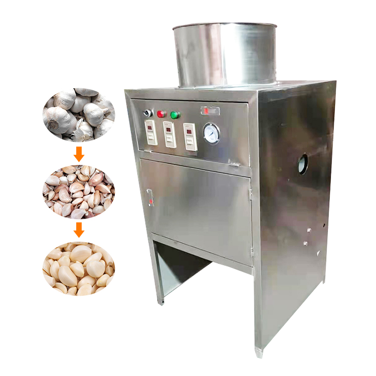 small automatic garlic peeling machine, garlic peeler machine, small garlic cleaning machine