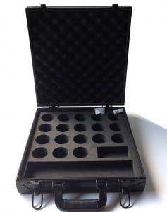China Fashion Aluminum Cue Case Size 420 * 350 * 80mm Black Color Easy Transport wholesale