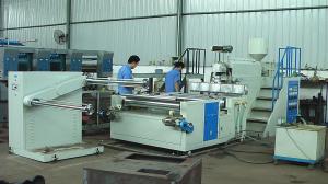 China Two Layers PP PE Film Blow Molding Equipment , plastic film making machine wholesale