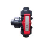 1.0MPA ISO 2-Inch DN50 3-Way PVC Ball Valve for Manufactured Plumbing Control