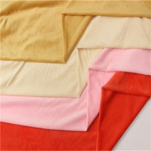 China teddy bear fur fabric polyester short pile velboa velboa fleece fabric wholesale