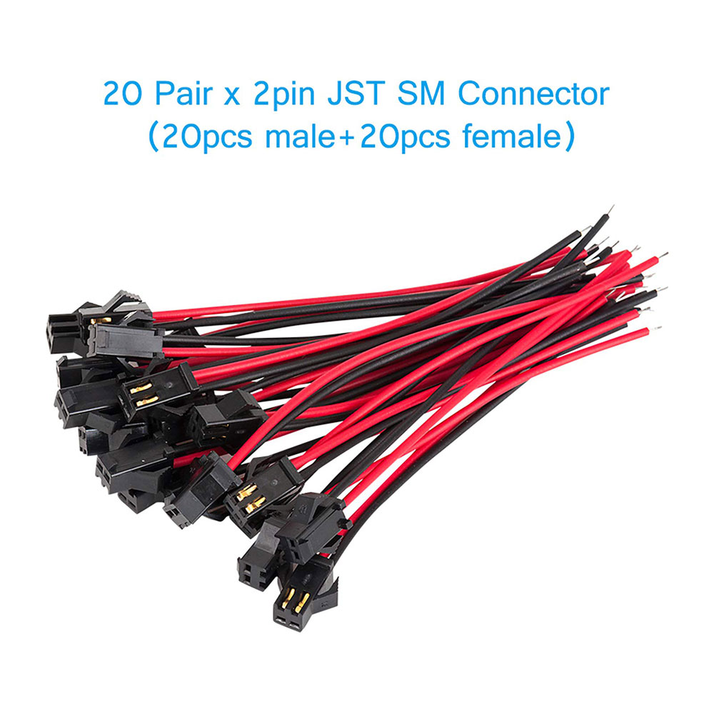 Upgrade Your Hotel Room JST Cable with 2 3 4 Pin SM Male Female Connector and Wire