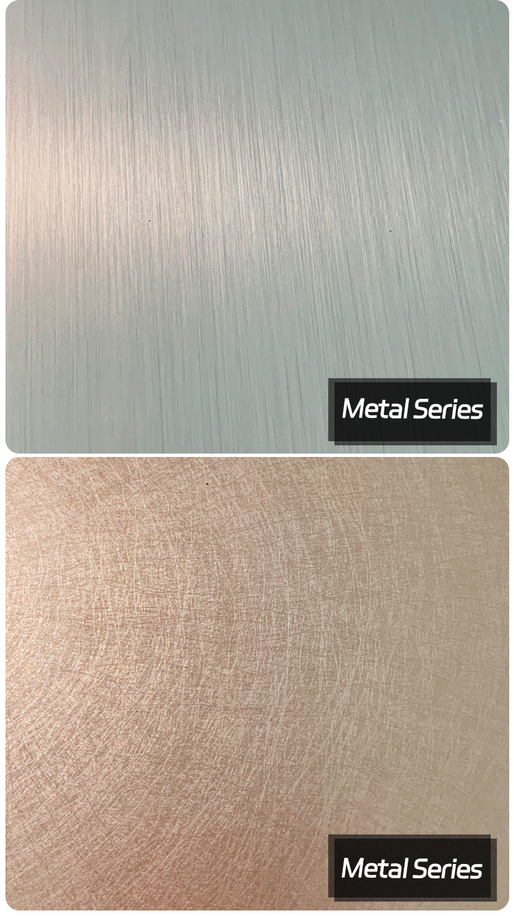 Carbon Crystal Board Fireproof Bamboo Charcoal Metal Board Veneer