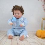 Kids Knitted Winter Clothes Romper Jumpsuit Long Sleeve Bodysuits One Piece