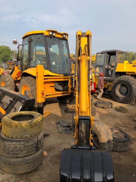 Original UK Used Construction Machinery Jcb 4cx Backhoe Loader Price Can Be
