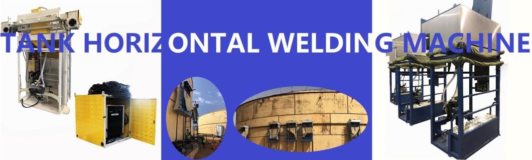 Tank Horizontal Seam Welding Machine with Side Welding Double Forming