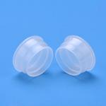 Transparent 19mm Plastic Bottle Plug For Glass Vial