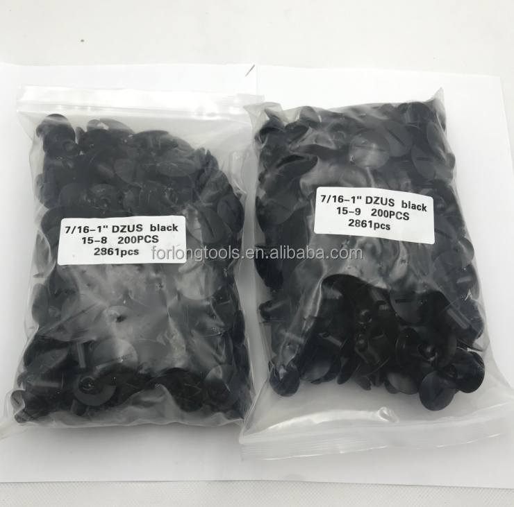 Universal Sprint Car Aluminum Quarter Turn Dzus 7/16 x .500 with 1inch head Black Easy Installation