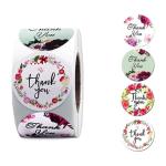 Self Adhesive Vinyl Logo Printing Label Sticker Roll Waterproof