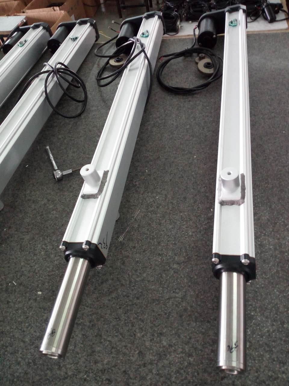 electric linear actuator 24vdc, PV tracking linear actuator 900mm stroke