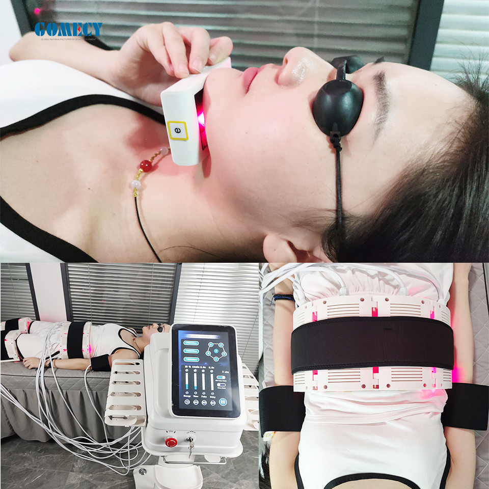 6d Lipo Laser Slimming Machine 980nm 635nm 650nm 780nm 810nm 940nm With 10pcs Pads