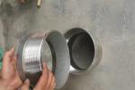 304 304L 316 Stainless Steel Wedge Wire Screen / Strainer Pipe Of Tube Well