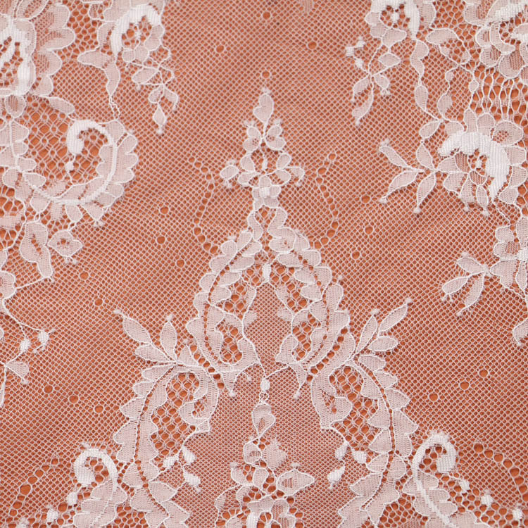 Green Environmental Protection Eyelash Lace Fabric for Wedding Dress