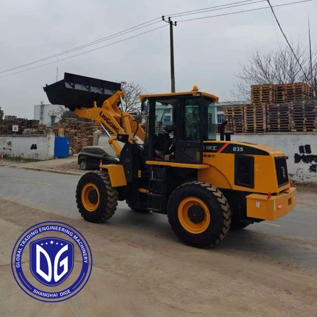 Front End Loader 835 Used Liugong Loader Powerful Used Loader Machine