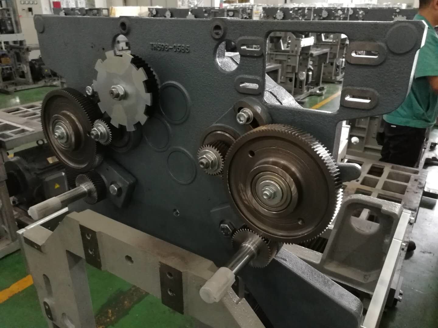 Blended Yarn / Cotton Spinning Machinery High Yield Top-Notch Components