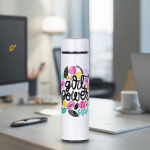 Sublimation Blank Vacuum Smart Reminder Thermos Flask Led Digital Temperature