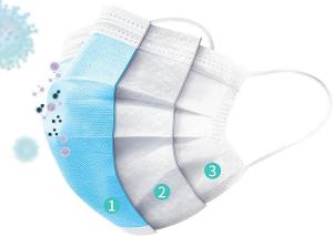 China Bfe 95% Disposable Earloop Mouth Masks Barriers To Dust Particles wholesale