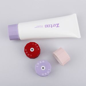 China Round Face Mask Tubes Customized Cosmetic Soft Tubes 40mm Diameter wholesale