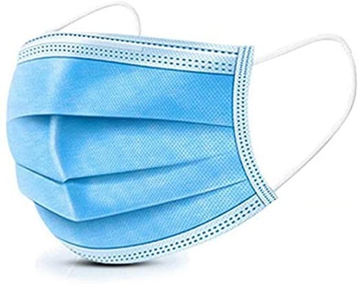 CE FDA Blue Disposable Earloop Mask High Efficiency Face Protection