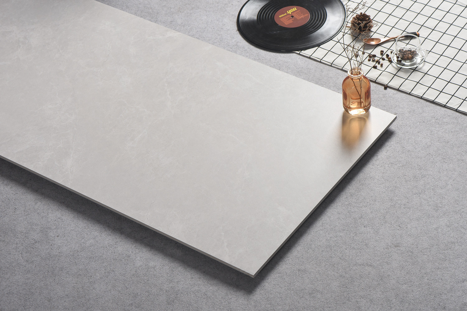 No Fade Gray Vintage Wall Decoration Porcelain Tile For Project 120x60cm