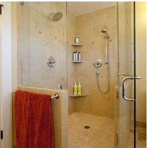 Modern Design Shower Door Pull Handle with 600*500*32MM/800*500*38MM Stainless Steel