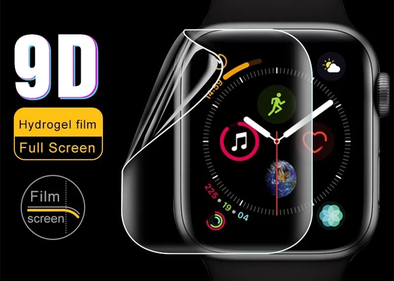 3D Curved TPU Hydrogel Watch Cover Protector For Apple Watch Series SE Ultra 8 7 6 5