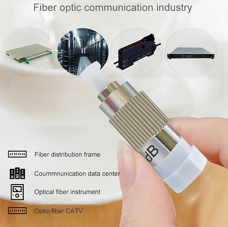 High Return 200mW 5dB FC Build-Out Fiber Optic Attenuator