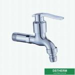 CW617N PN25 Chrome Plated Stop Brass Bibcock Valve