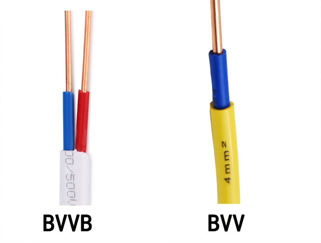 2*1.5mm 2*2.5mm Twin Solid Core Flat PVC Insulated Wire and Cable with CCC Certificate