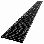 8mm Hot Dipped 30mm Bar Pitch Galvanized Metal Grating