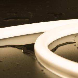 China 24V Silicone Neon Strip WHT 2700K UV Resistant Top Bending IP67 wholesale