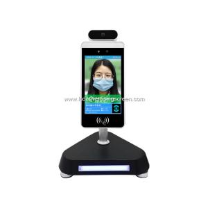 China Resolution 800×1280 Aperture F2.4 Face Recognition Infrared Thermometer wholesale