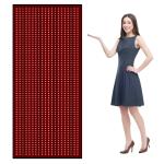 Fitkang125W Black Infrared Red Light Therapy Mat for Full Body Fat Reduction in